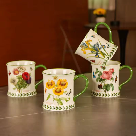 Moroa Floral Design Coffee Mug