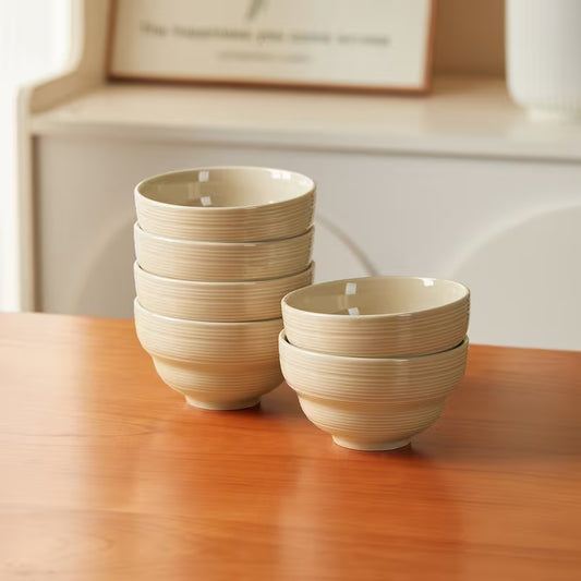 Moroa Sandstone 6-Piece Bowl Set