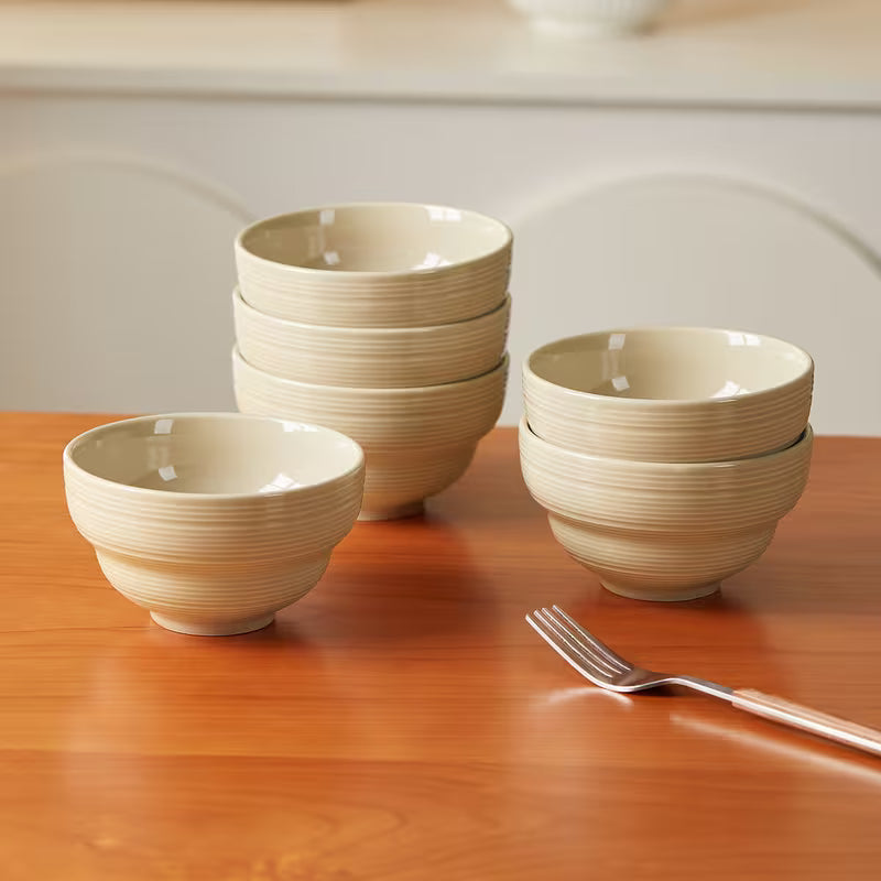Moroa Sandstone 6-Piece Bowl Set