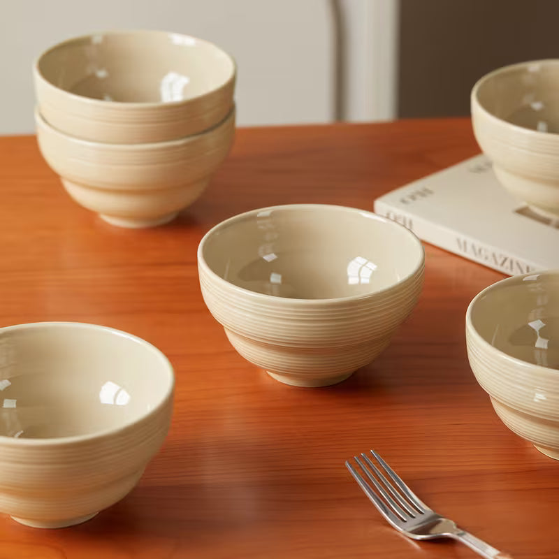 Moroa Sandstone 6-Piece Bowl Set