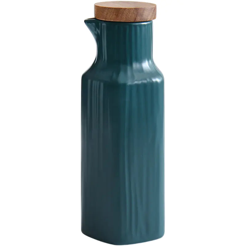 Japanese Ceramic Soy Sauce Dispenser with Spout