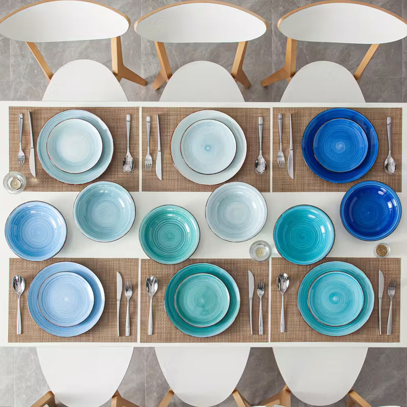Ocean Mirage 18-Piece Dinner Set