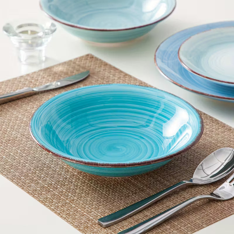 Ocean Mirage 18-Piece Dinner Set