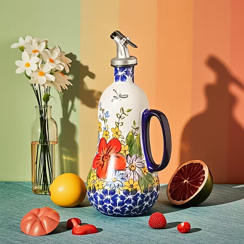 WhiteClay Olive Oil Bottle