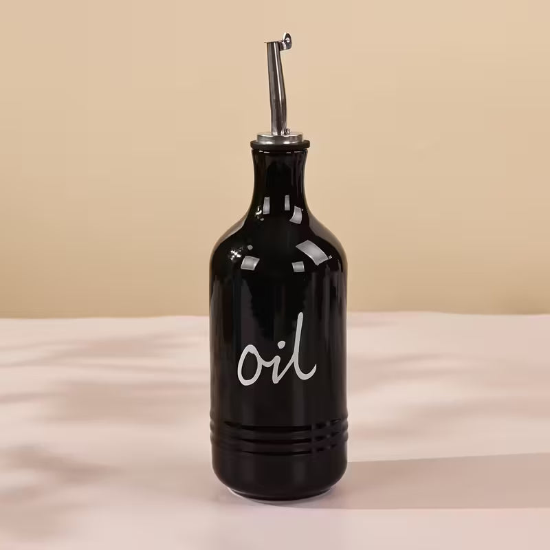Premium Colorful Ceramic Olive Oil Cruet